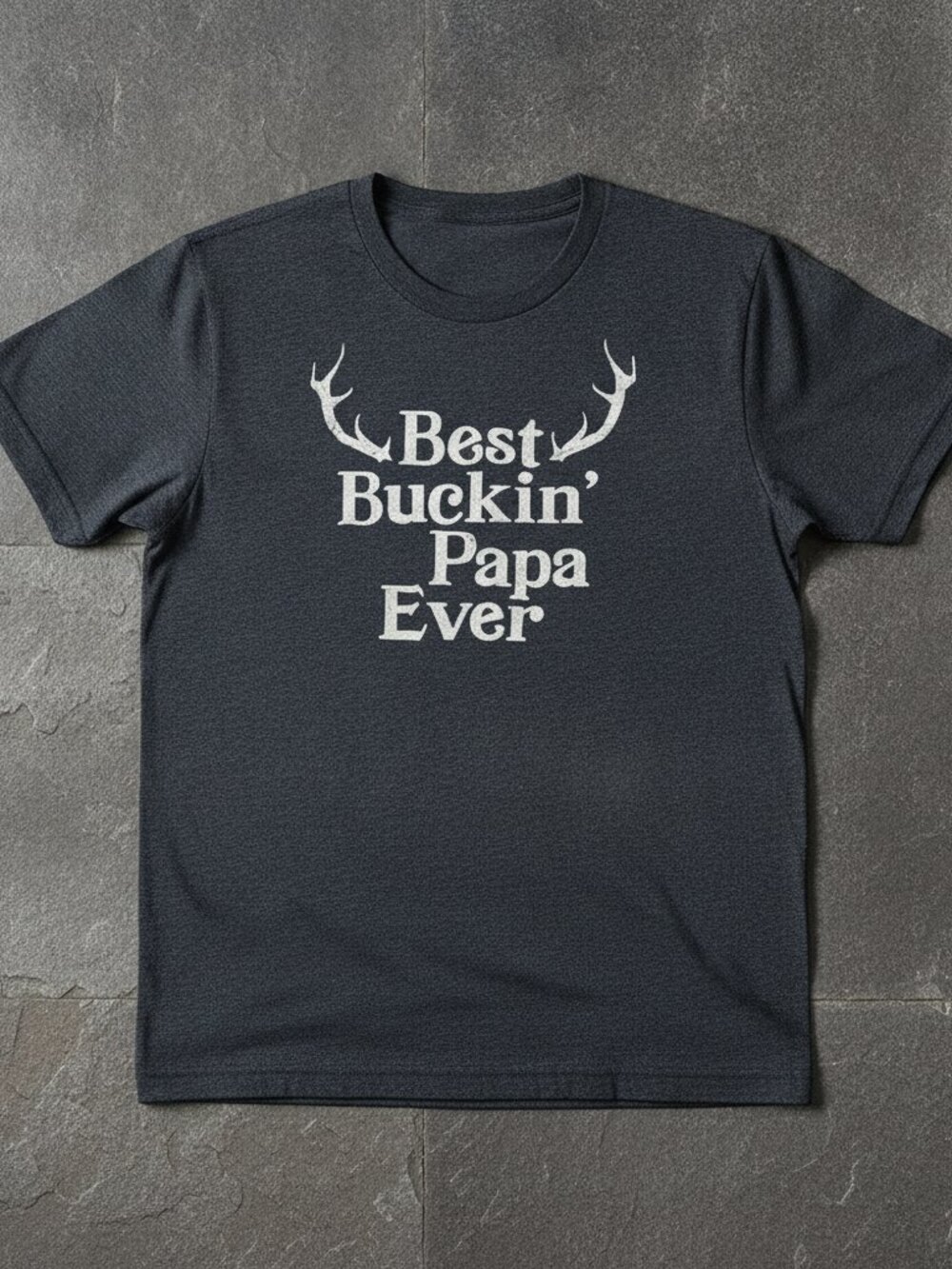 Best Buckin’ Papa Ever T-Shirt, Funny Dad Western Tee, Cowboy Papa Shirt
